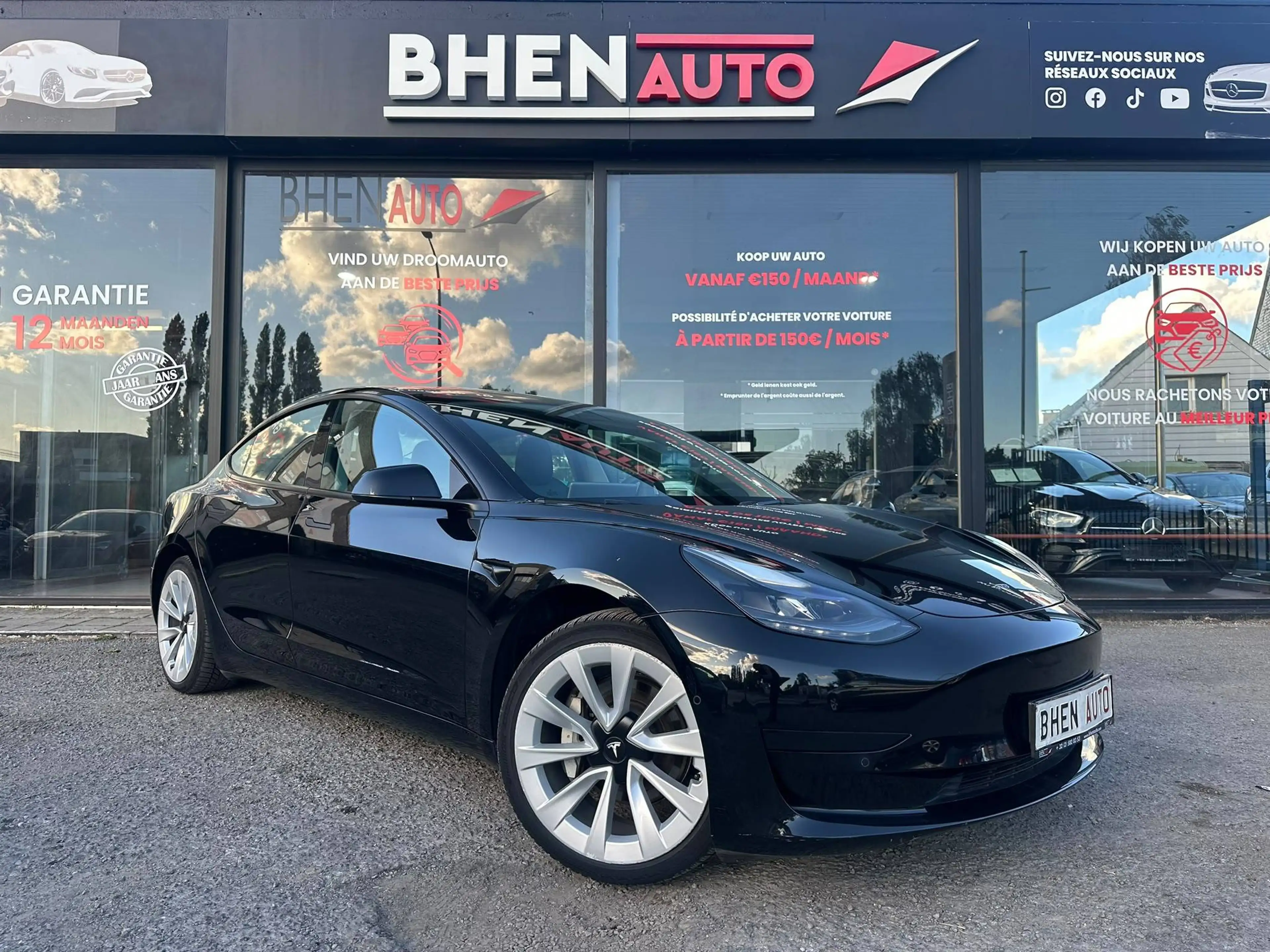 Tesla Model 3 498,61€ SANS INTERET ZONDER KOSTENModel 3 55 kWh Standard Plus — photo 3