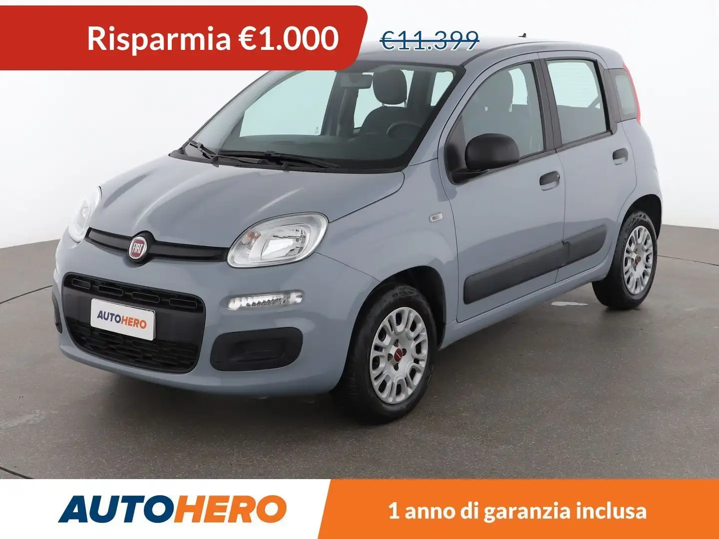 Fiat Panda 1.2 Easy Grigio - 1