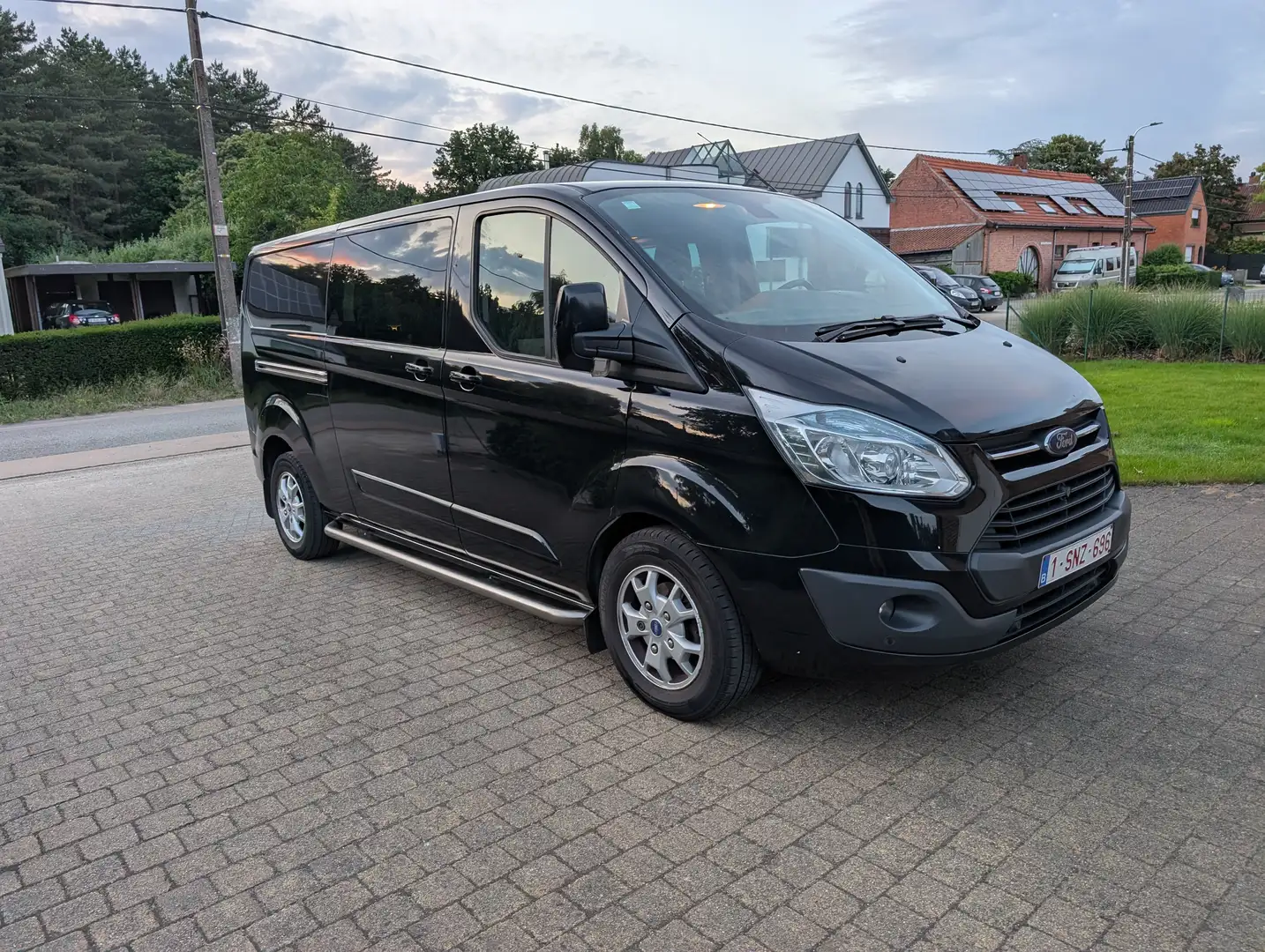 Ford Transit Custom Transit Custom 310 L2H1 LKW VA Limited Zwart - 2