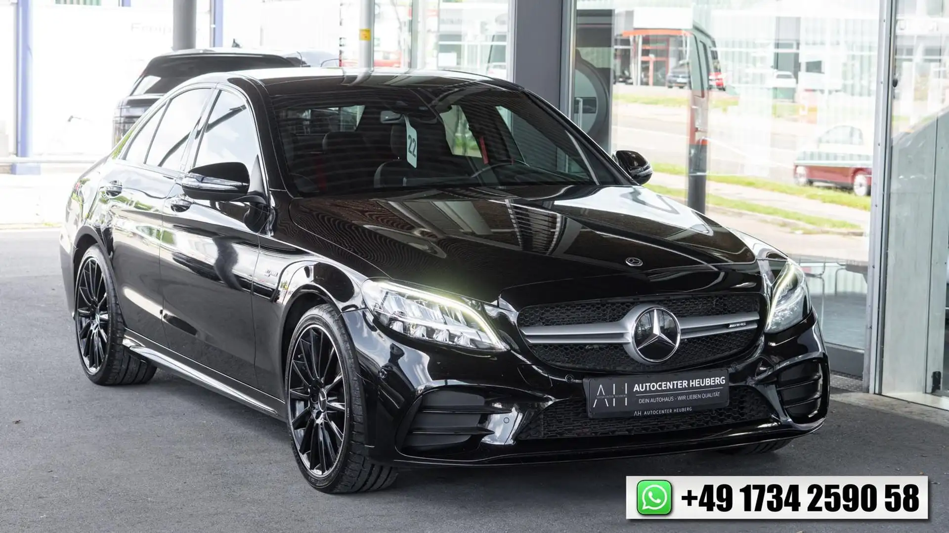 Mercedes-Benz C 43 AMG *ABGAS*PANO*BURMESTER*KAM*HEAD UP Noir - 1