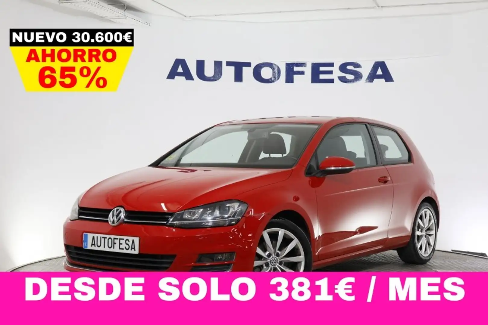 Volkswagen Golf 2.0 TDI 150cv SPORT AUTO 3P # PARKTRONIC Rood - 1