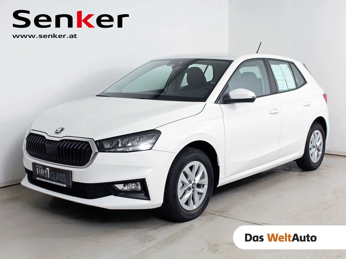 Skoda Fabia Essence TSI Weiß - 1