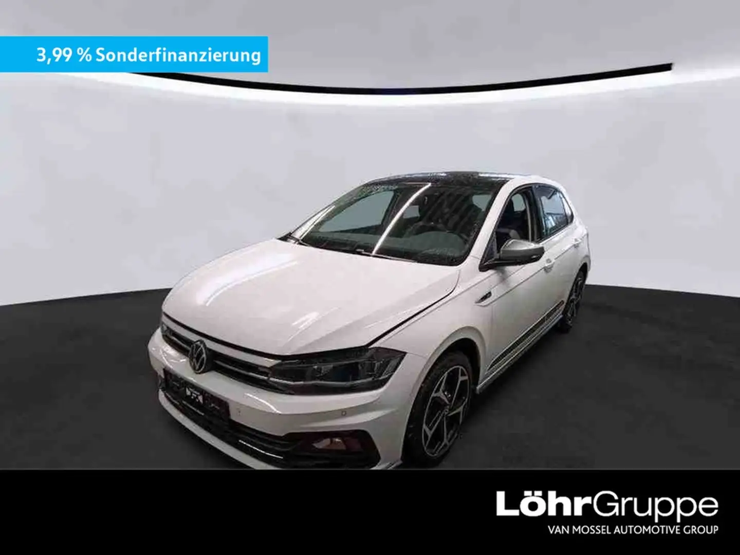 Volkswagen Polo 1.0 TSI DSG beats R-Line, LED, Navi, ZGV Weiß - 1