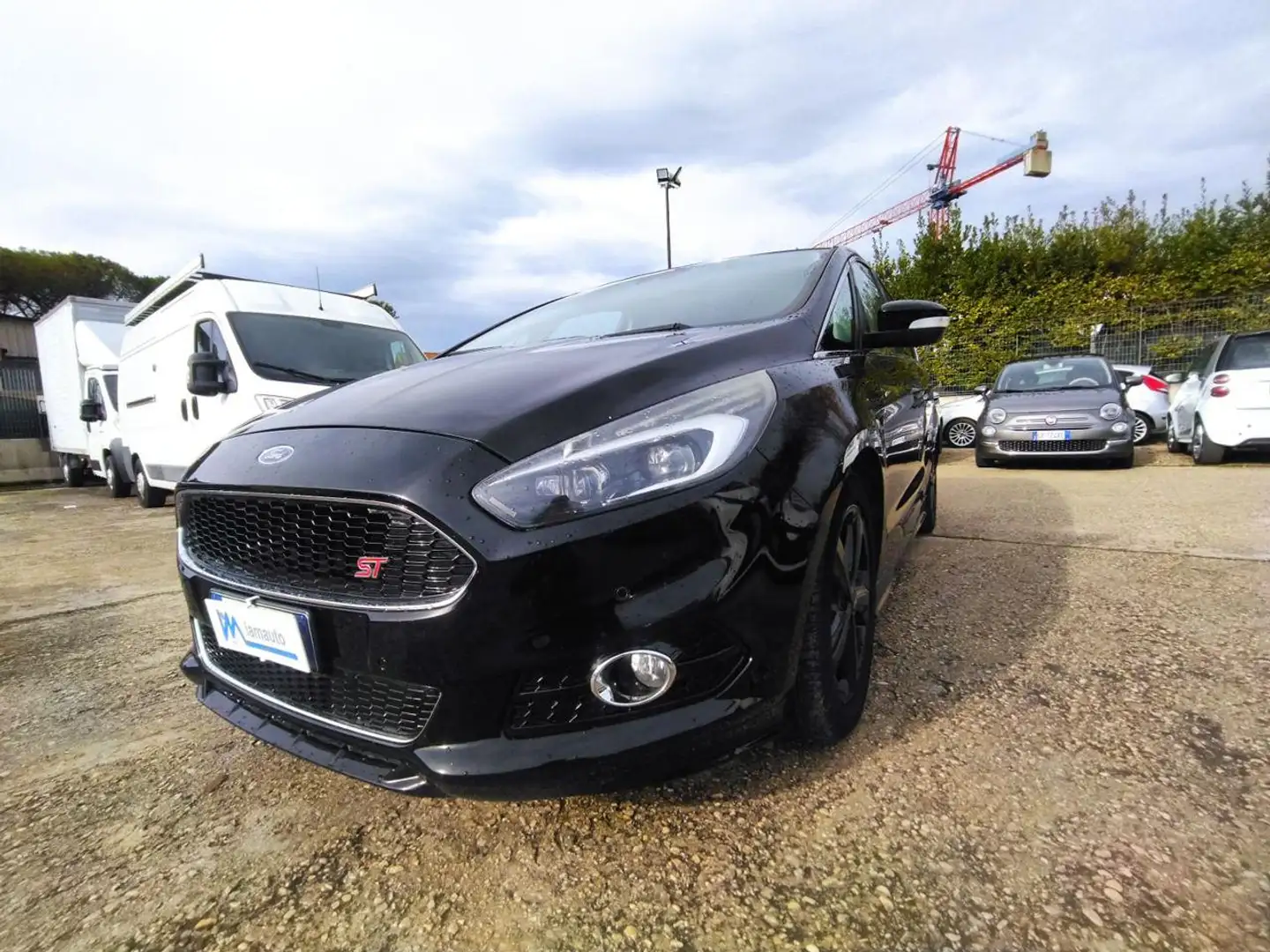 Ford S-Max 2.0cc TITANIUM 180cv BLUETOOTH CRUISECONTROL CLIMA Noir - 1