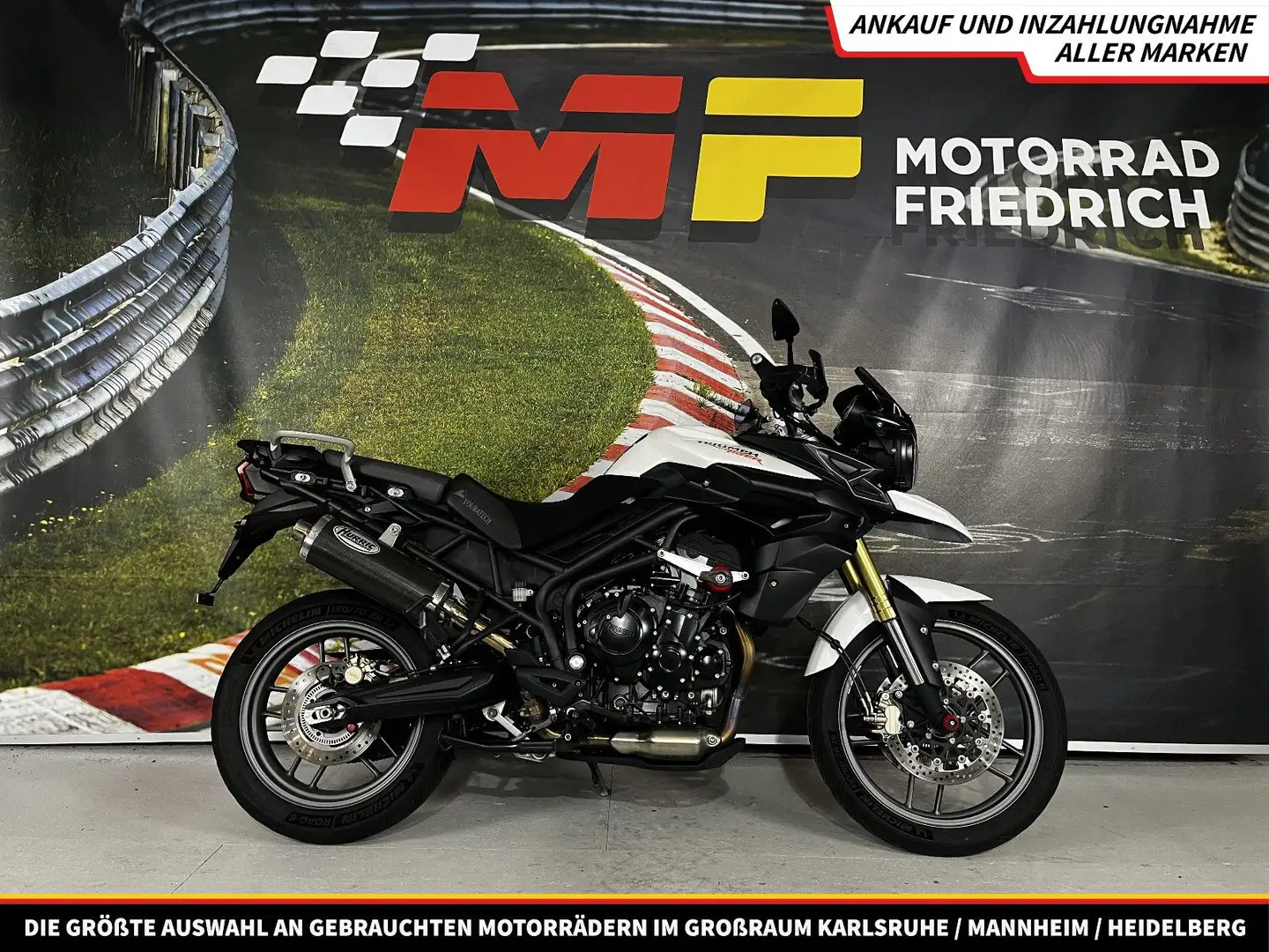 Triumph Tiger 800 ABS [35kw / A2 fähig] Fehér - 1