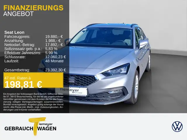 2023 Seat Leon in Silver for sale