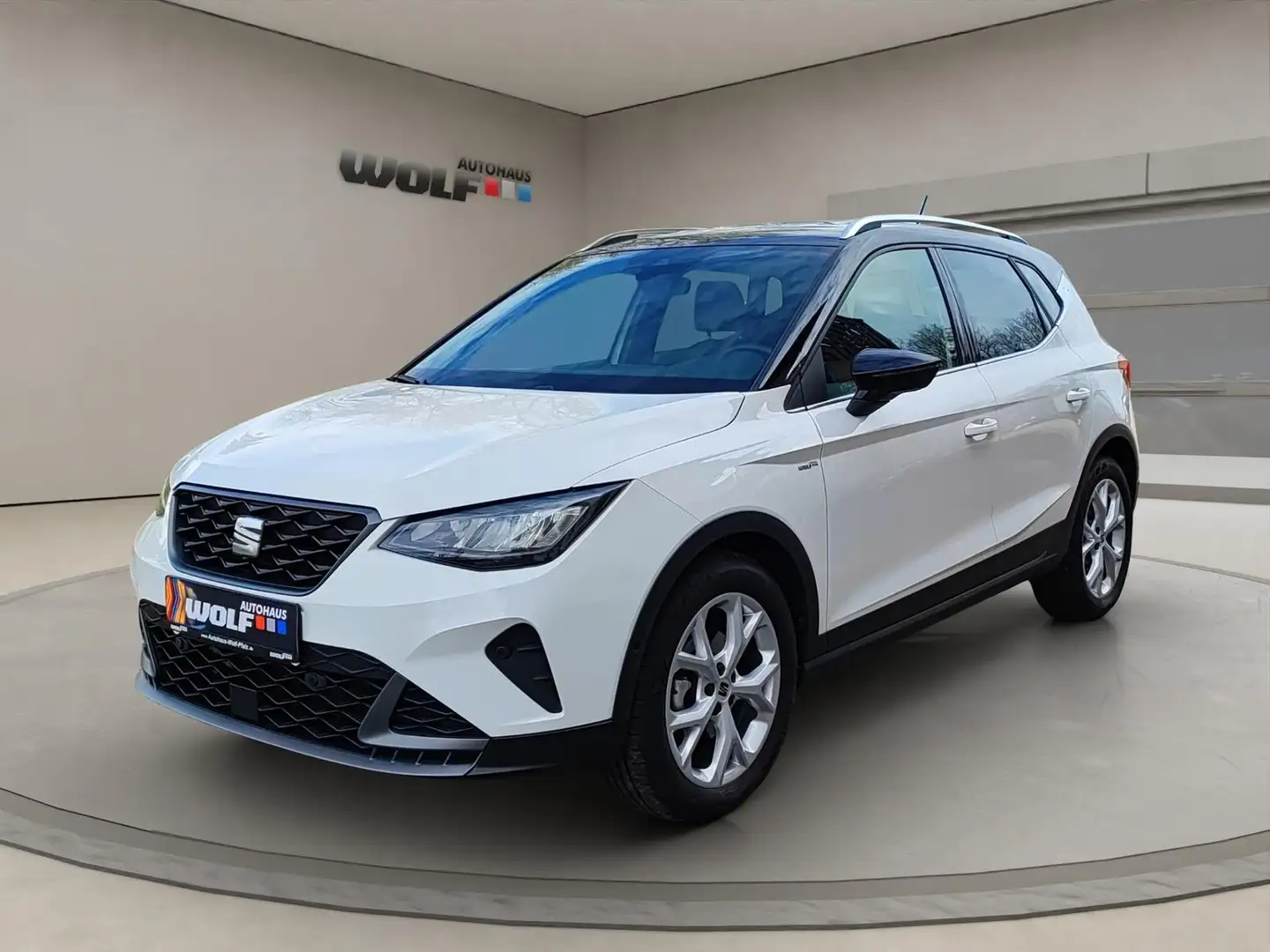 SEAT Arona 1.0 TSI FR ACC~Light Assist~BlindSpot~KESSY~VZE~Vi Blanc - 2