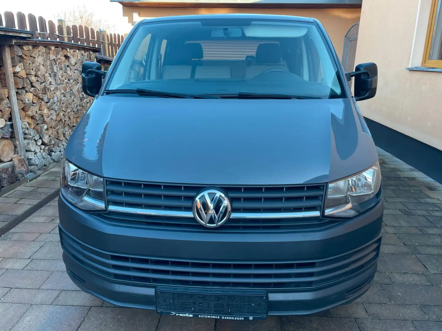 Volkswagen T6 Transporter Pritsche Doppelkabine lang Grau - 2