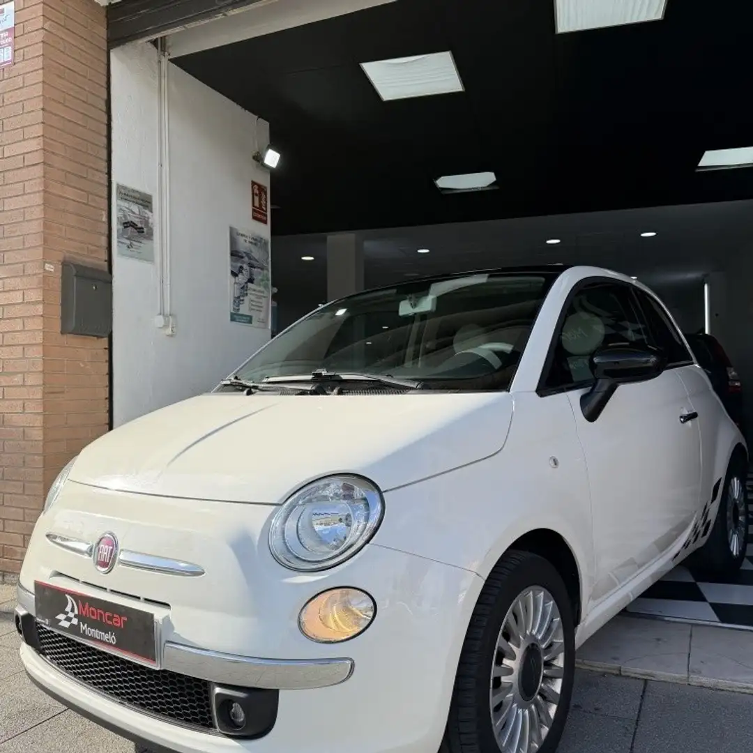 Fiat 500 1.2 Cult Blanco - 1