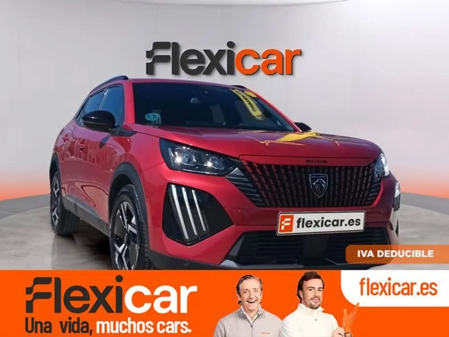 Peugeot 2008 1.2 PureTech S&S Active Pack 100 Rojo - 1