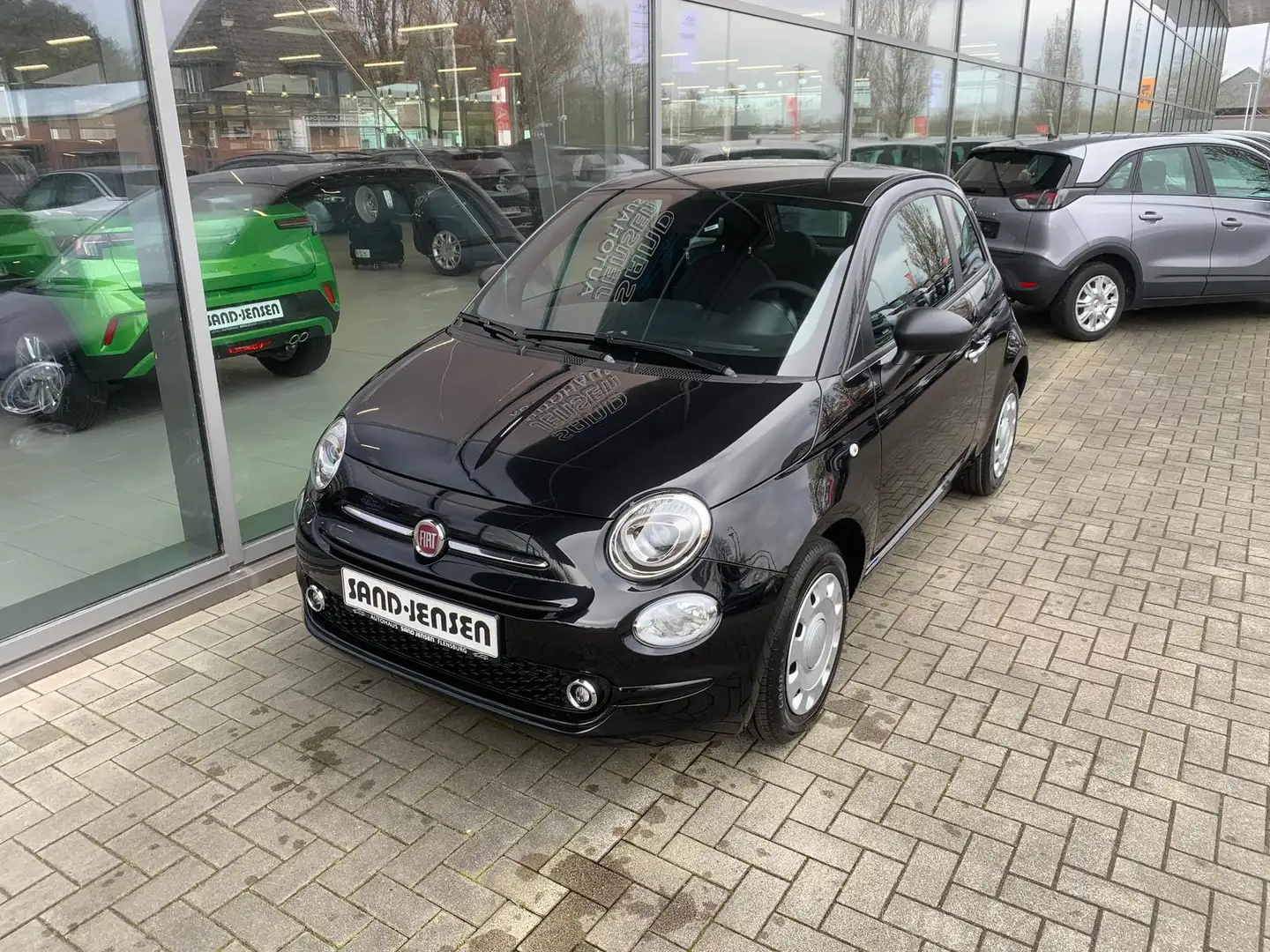 Fiat 500 Vita Comf PDC Klimaanlage Tempomat CarPlay Schwarz - 2