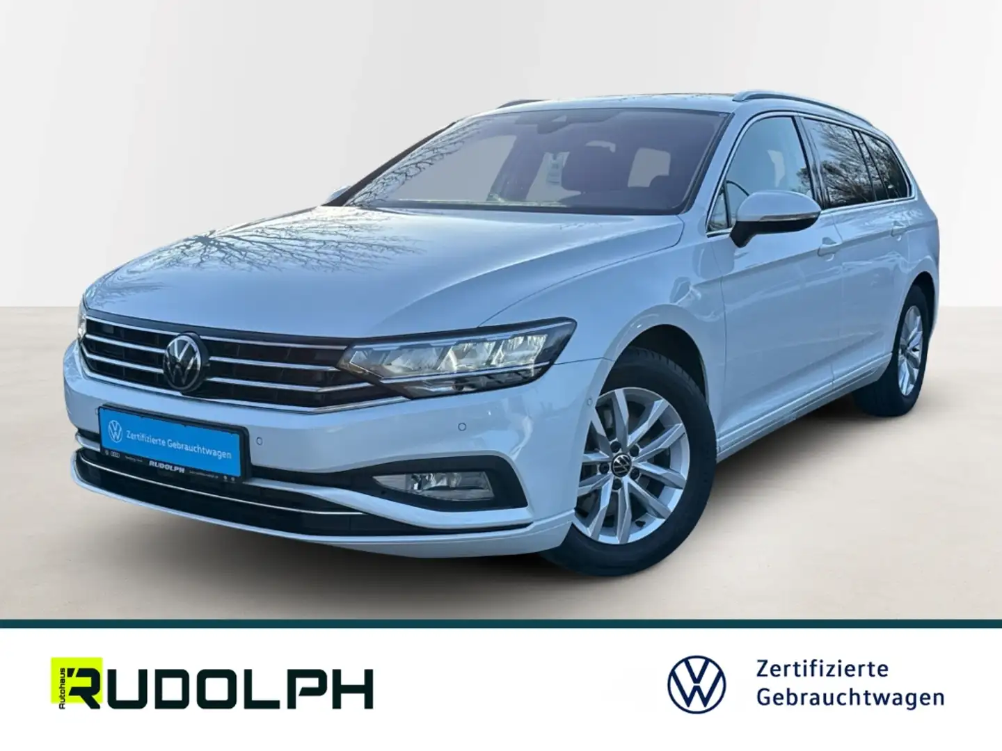 Volkswagen Passat Variant Business 1.5 TSI DSG LED Navi AHK ACC SHZ Rückfahr Weiß - 1