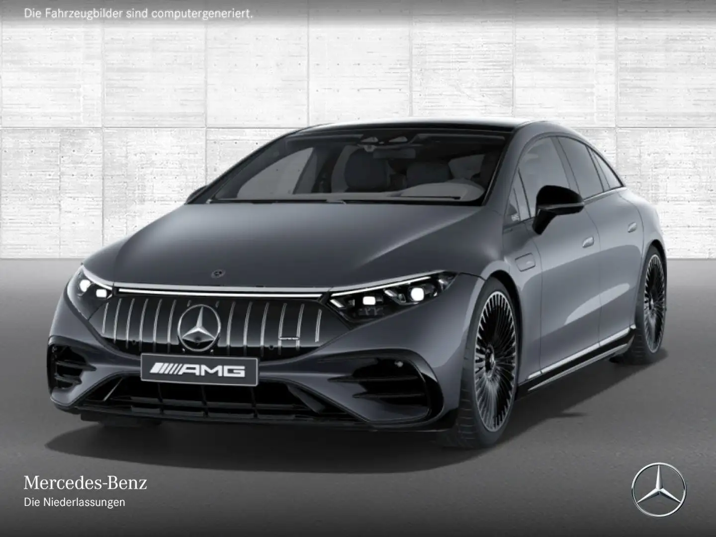 Mercedes-Benz EQS 53 AMG 4M Keramik Burmester 3D Driversp 360° Gris - 2