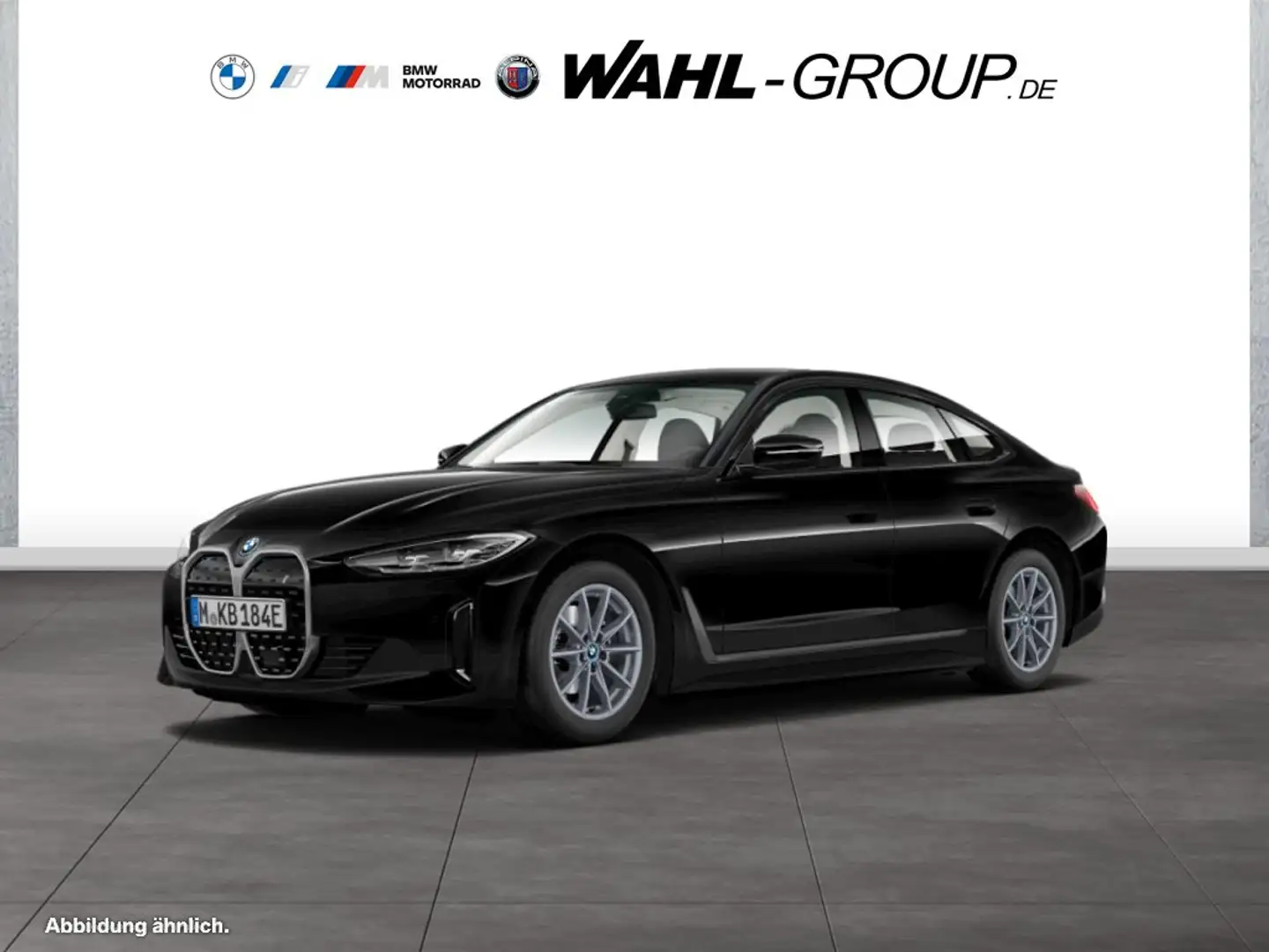 BMW i4 eDrive40 Gran Coupé HiFi DAB Tempomat Shz Noir - 1