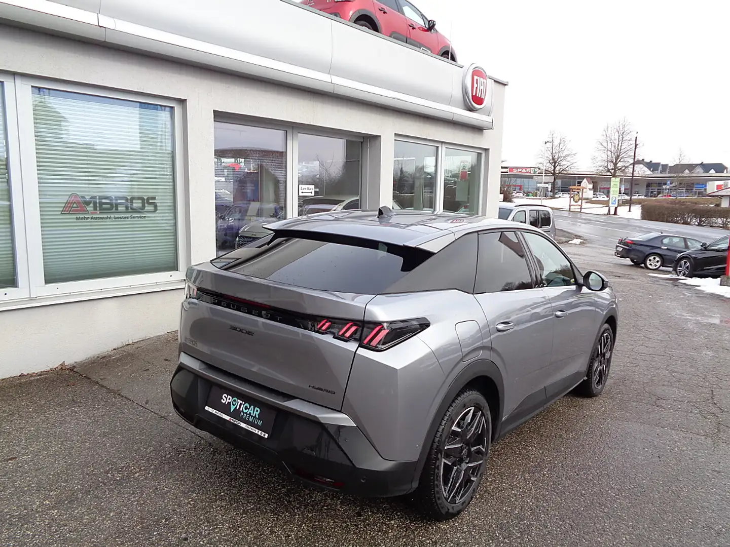 Peugeot 3008 Hybrid 136 E-DCS6 Allure Aut. Grau - 2