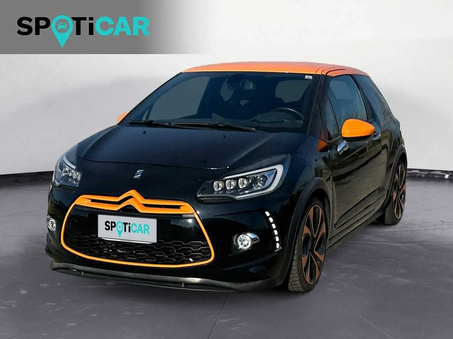 Citroen DS3 1.6 THP 200 Racing Negro - 1