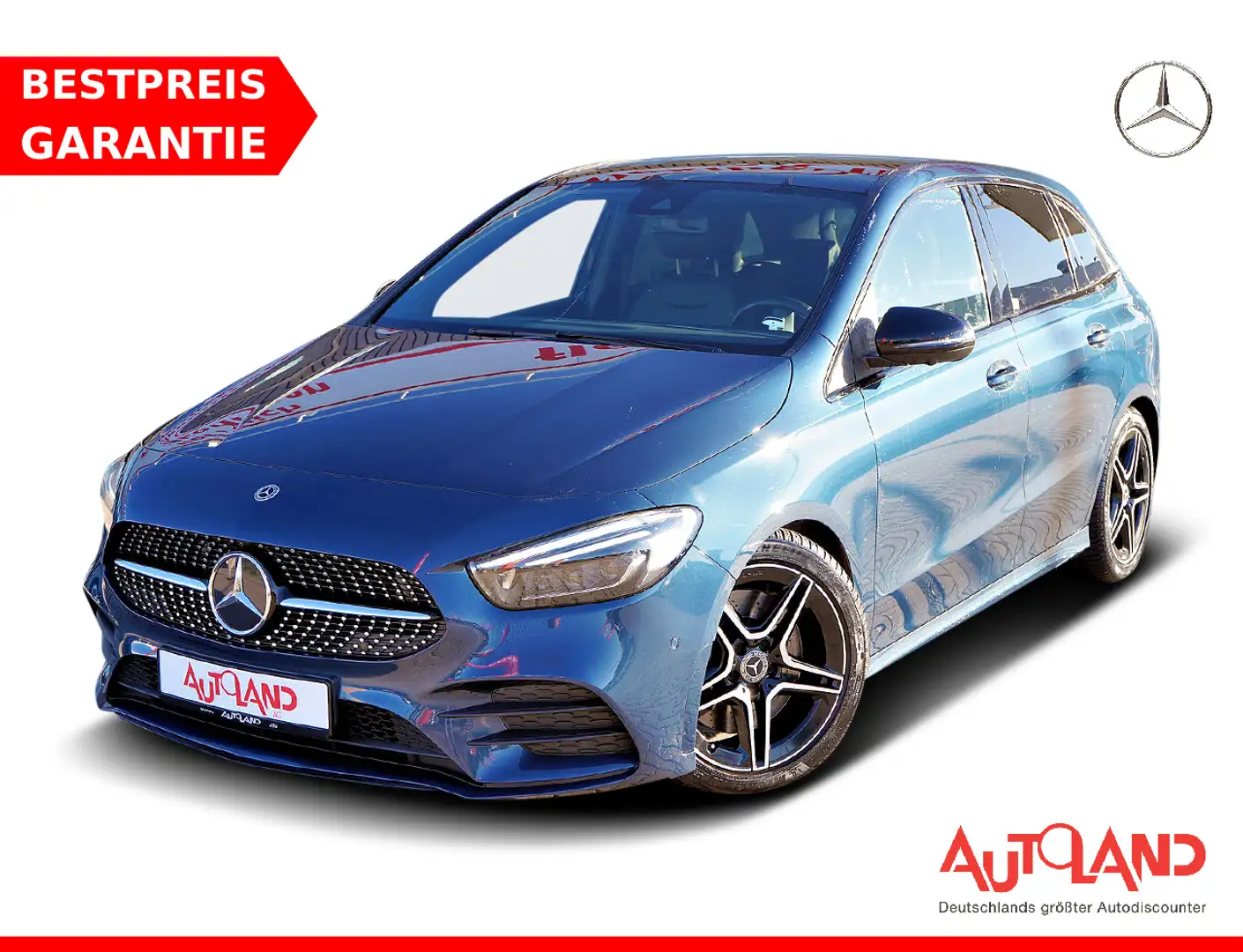 Mercedes-Benz B 150 B250 4Matic AMG Line LED Sitzheizung Panorama Bleu - 1