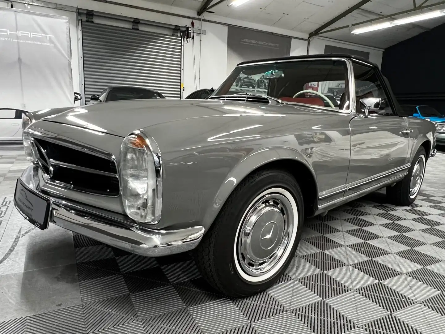 Mercedes-Benz SL 280 R113, 280 SL Pagode, Schalter Grigio - 2