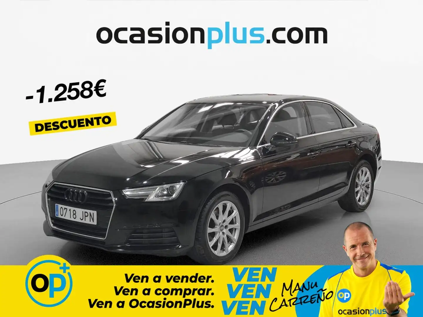 Audi A4 2.0TDI Advanced edition 110kW Negro - 1