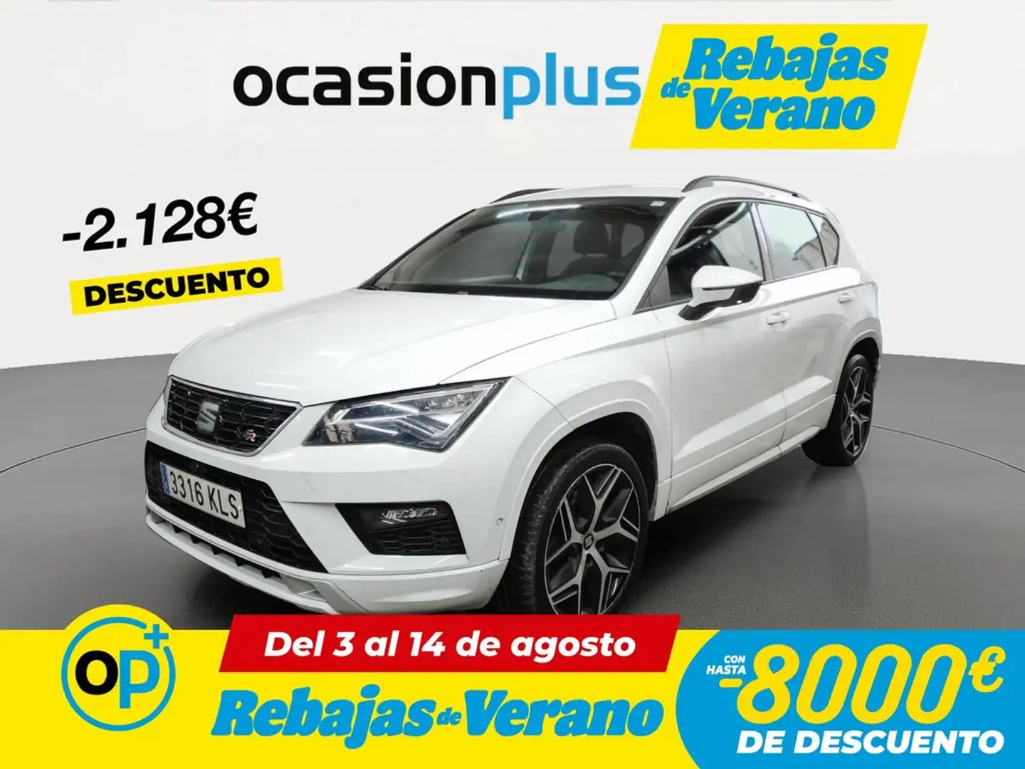 SEAT Ateca 2.0TSI S&S FR 4Drive DSG7 Blanco - 1