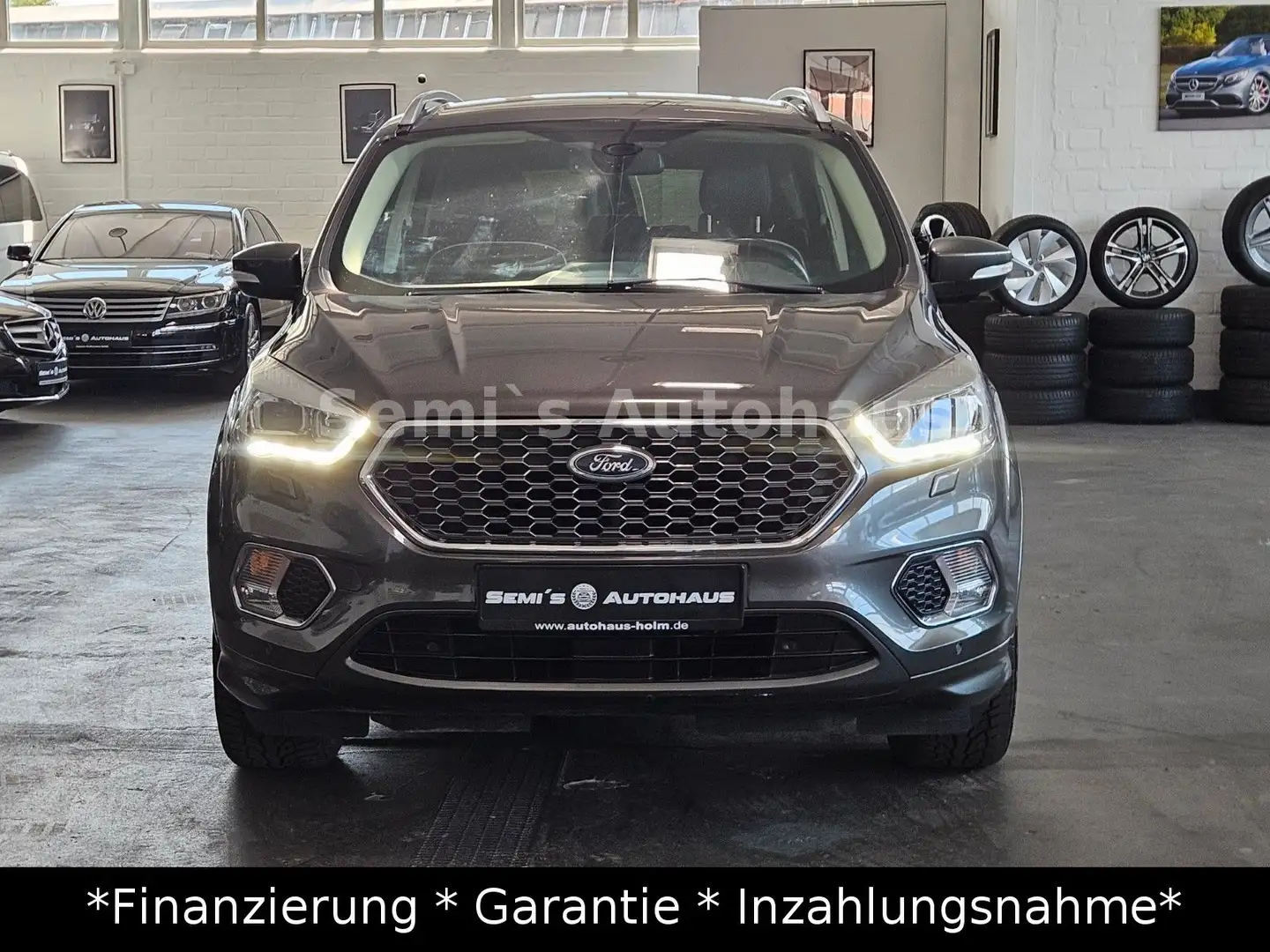 Ford Kuga Vignale|Leder|R-Kam|AHK|Top Zustand Grau - 2
