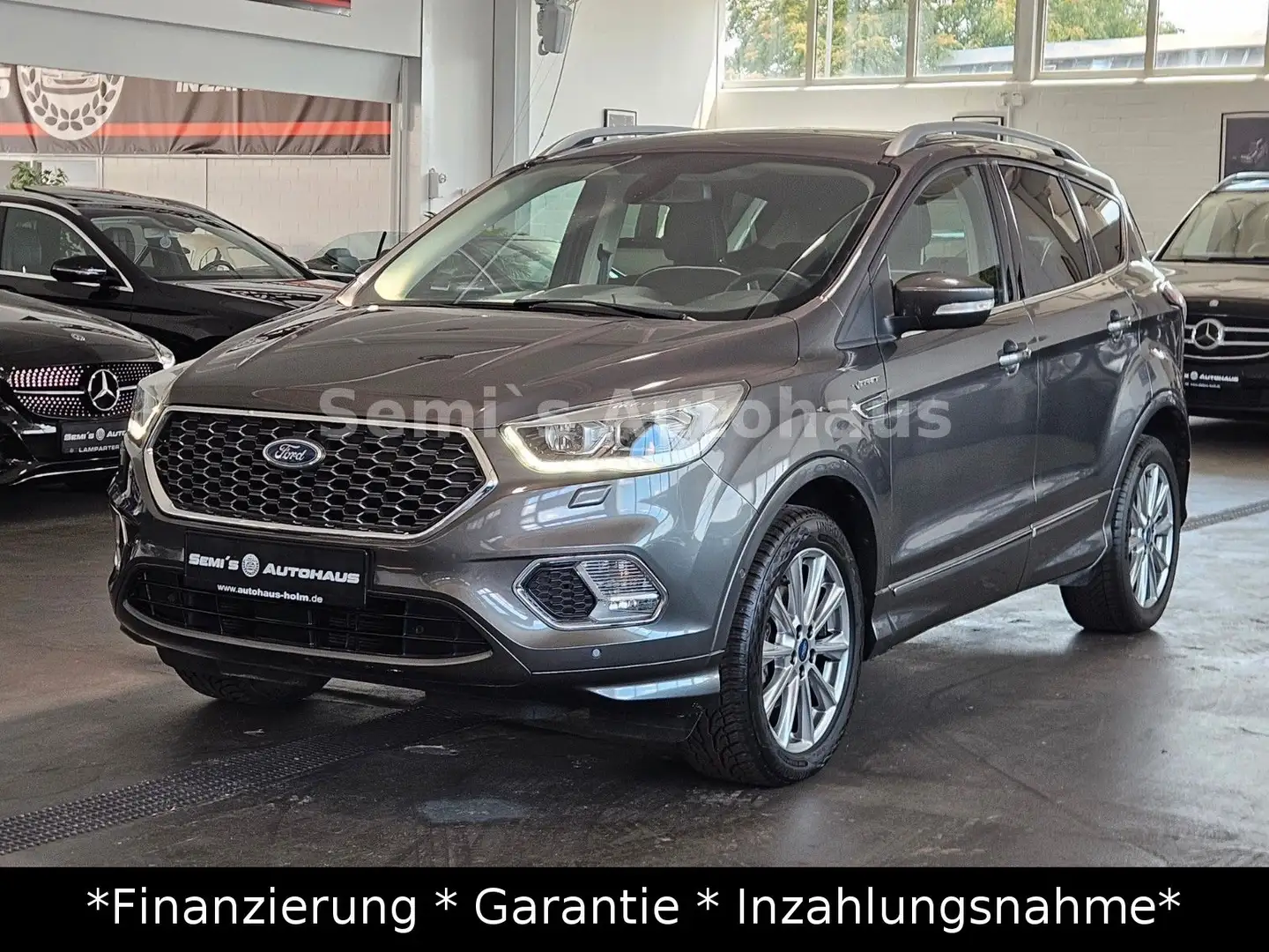 Ford Kuga Vignale|Leder|R-Kam|AHK|Top Zustand Grau - 1