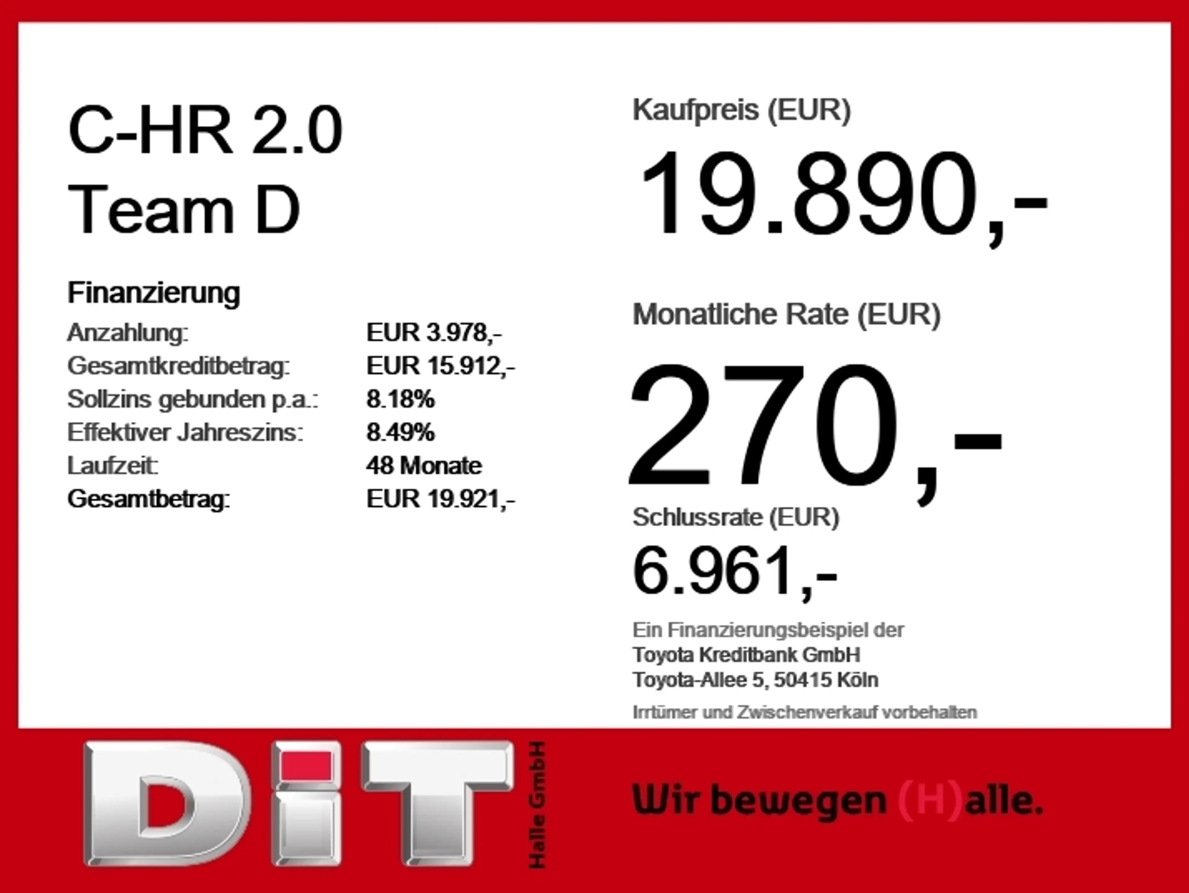 Toyota C-HR 2.0 Team D Navigation AppelCarPlay Sitzhzg — photo 6