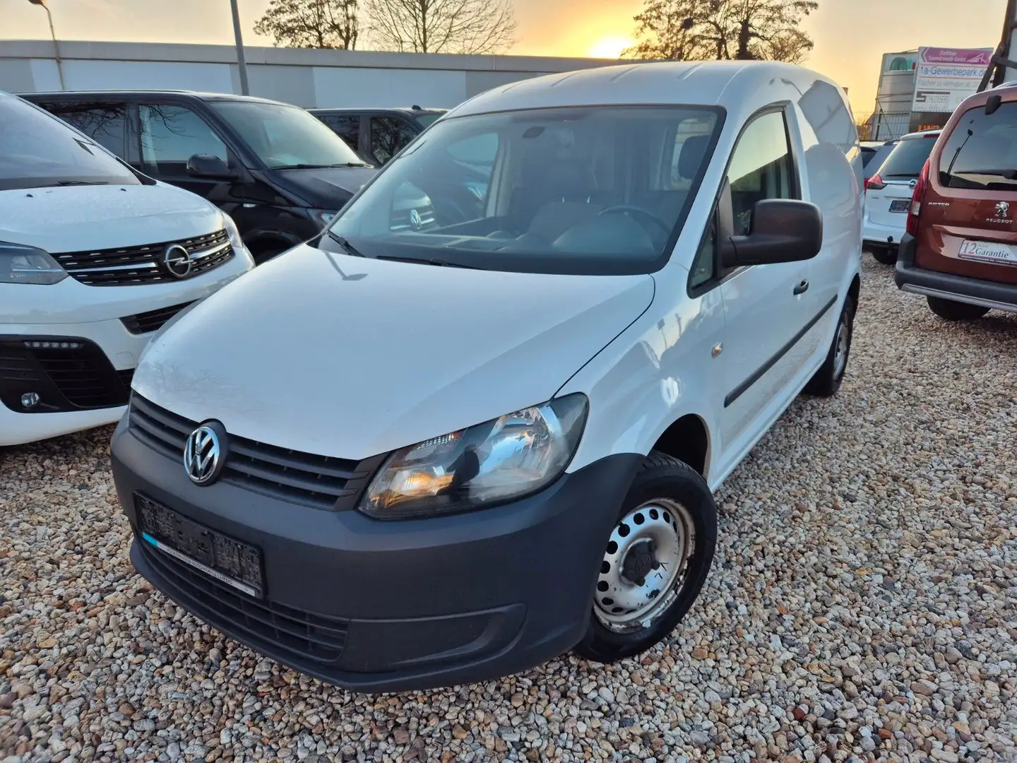Volkswagen Caddy Kasten/Kombi Kasten Klima Navi Dach Klappe Blanc - 1