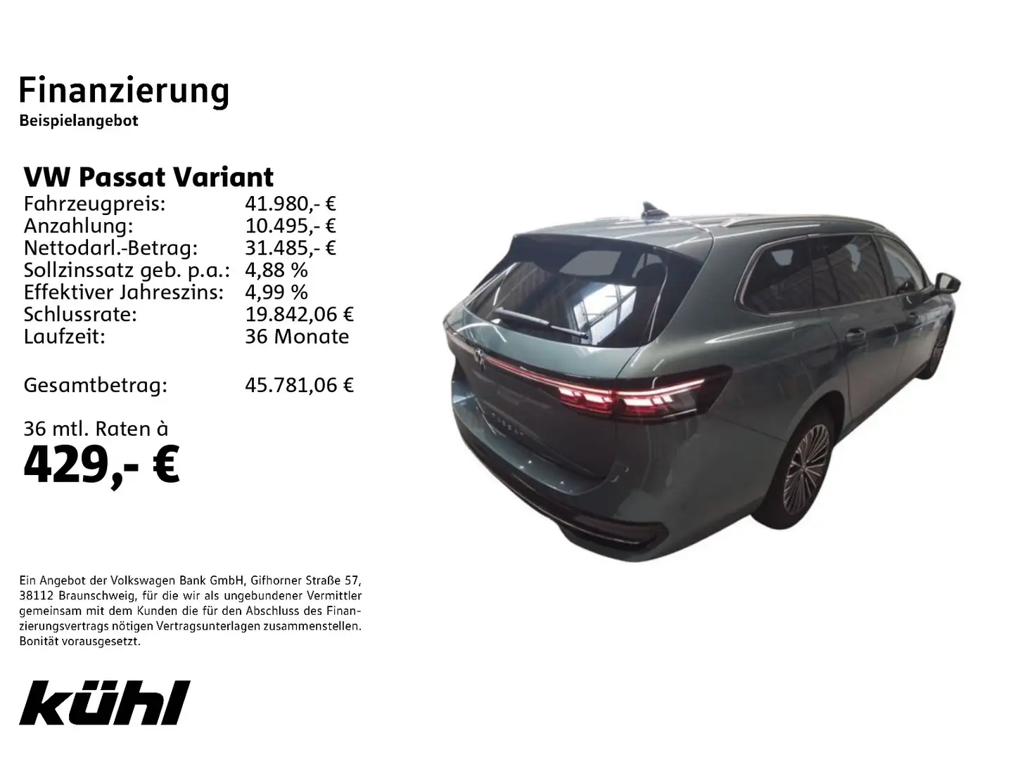 Volkswagen Passat Variant 2.0 TDI DSG Elegance IQ.Light Sta Grün - 2