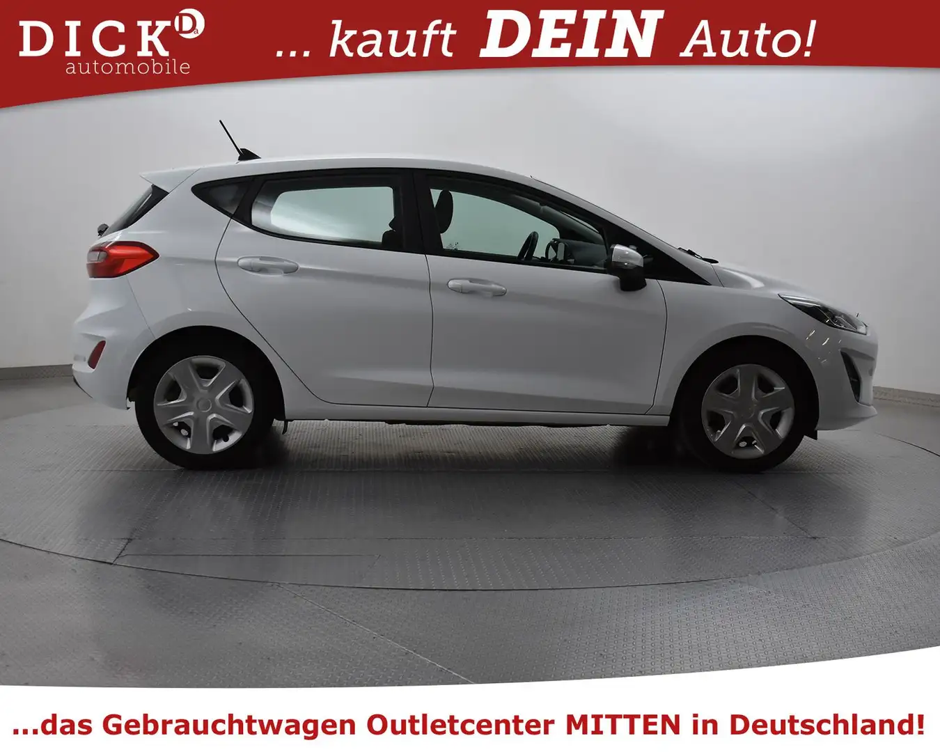 Ford Fiesta 1.5d C&C  LED+KLIMA+NAVI+SHZ+DAB+TEMP Weiß - 1
