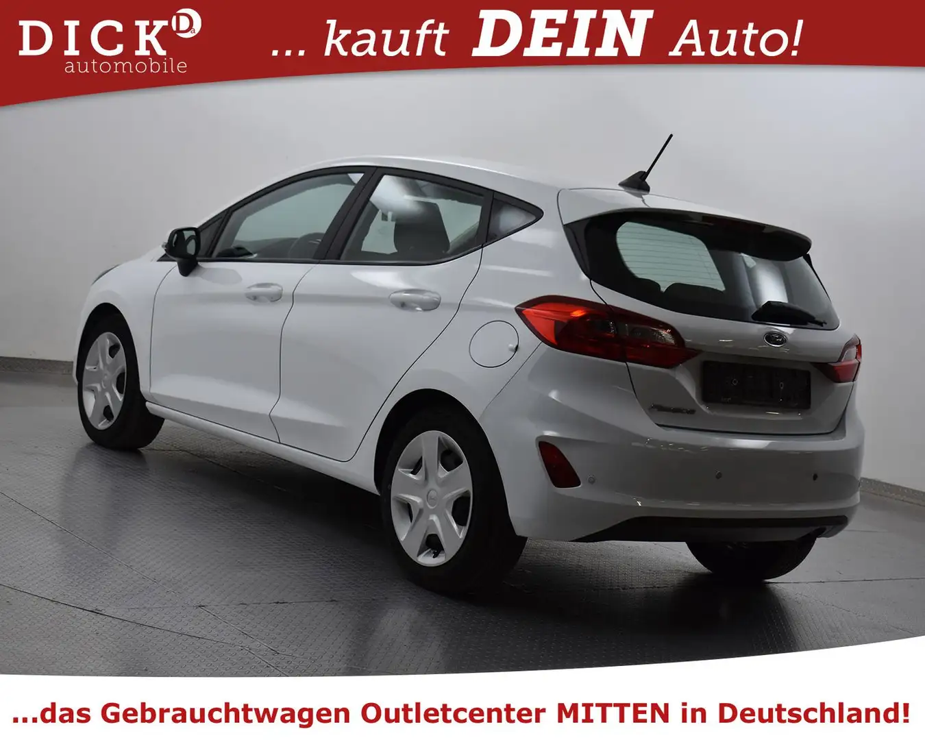 Ford Fiesta 1.5d C&C  LED+KLIMA+NAVI+SHZ+DAB+TEMP Weiß - 2