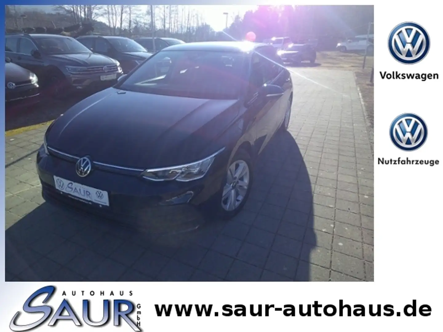Volkswagen Golf VIII 1.5 eTSI Life*DSG*LED*PDC*SHZ KLIMA LED ALU Schwarz - 1