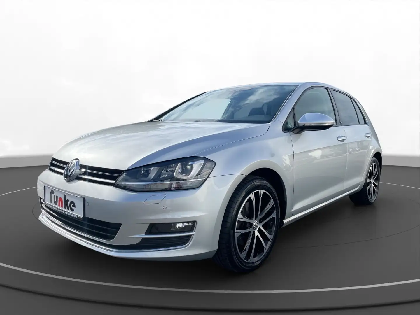 Volkswagen Golf VII Lim. Allstar**AHK**PDC**NAVI** Silber - 1