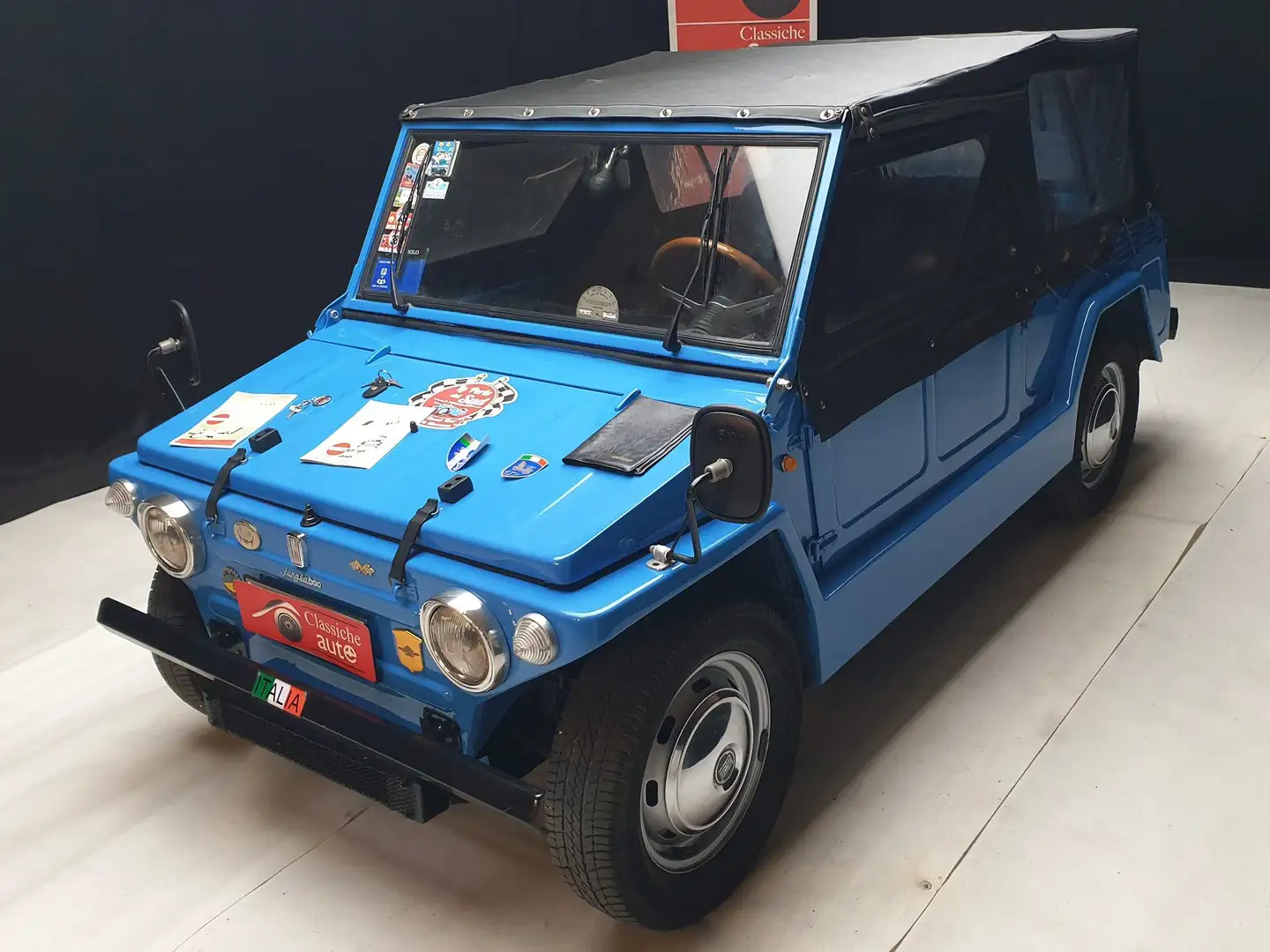 Fiat 600 Savio Jungla certif. ASI con C.R.S. Albastru - 1