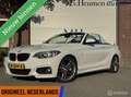 BMW 228 2-serie Cabrio 228i 245PK M-Sport HK Memory ORG. N Weiß - thumbnail 1