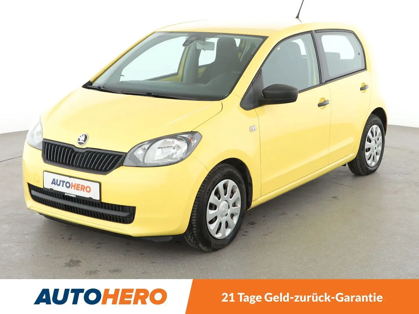 Skoda Citigo 1.0 MPI Cool Edition Aut.*KLIMA*CD*AUX* Gelb - 1