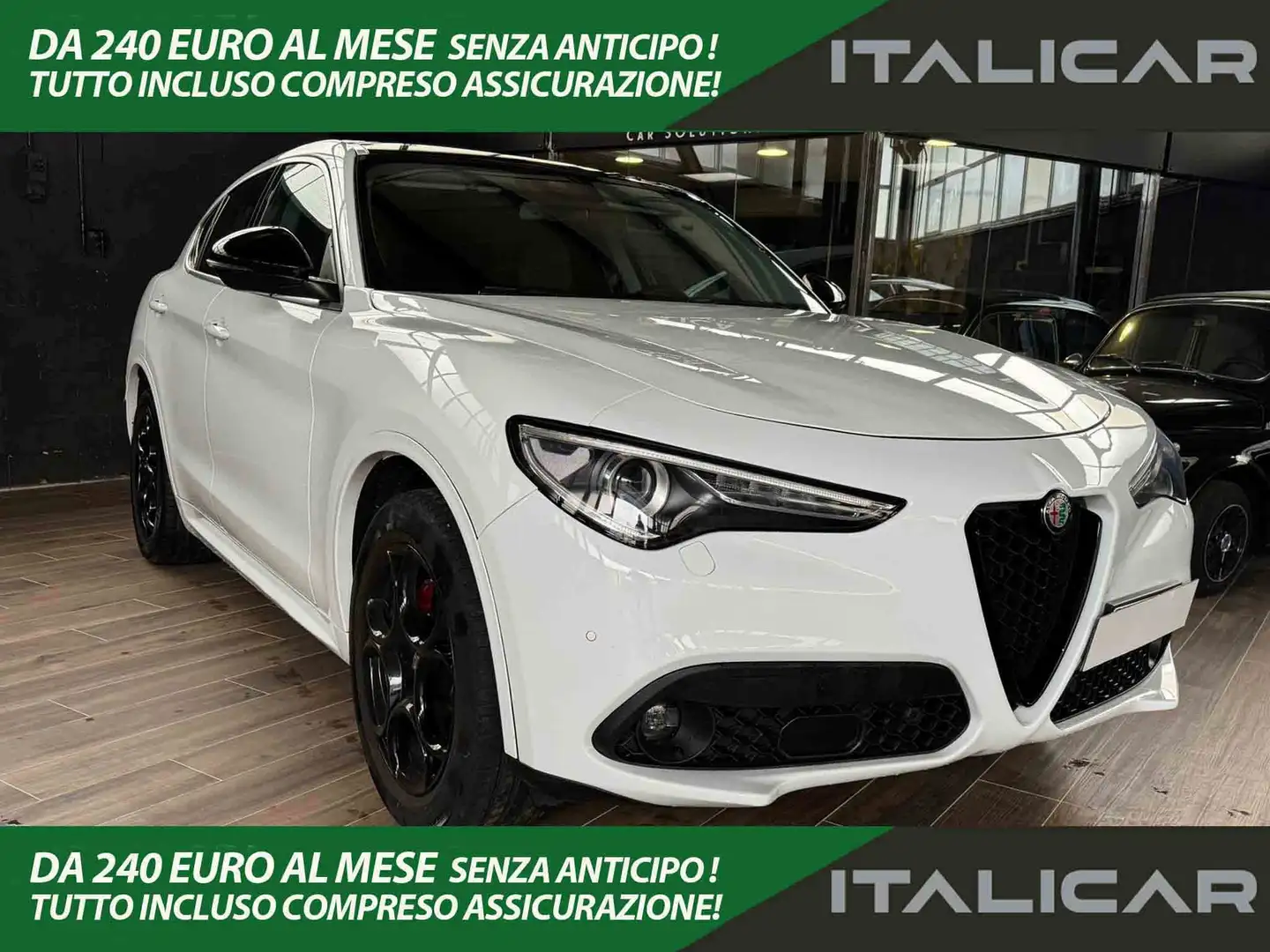 Alfa Romeo Stelvio Stelvio  2.2 t Executive Q4 210cv auto Bianco - 1