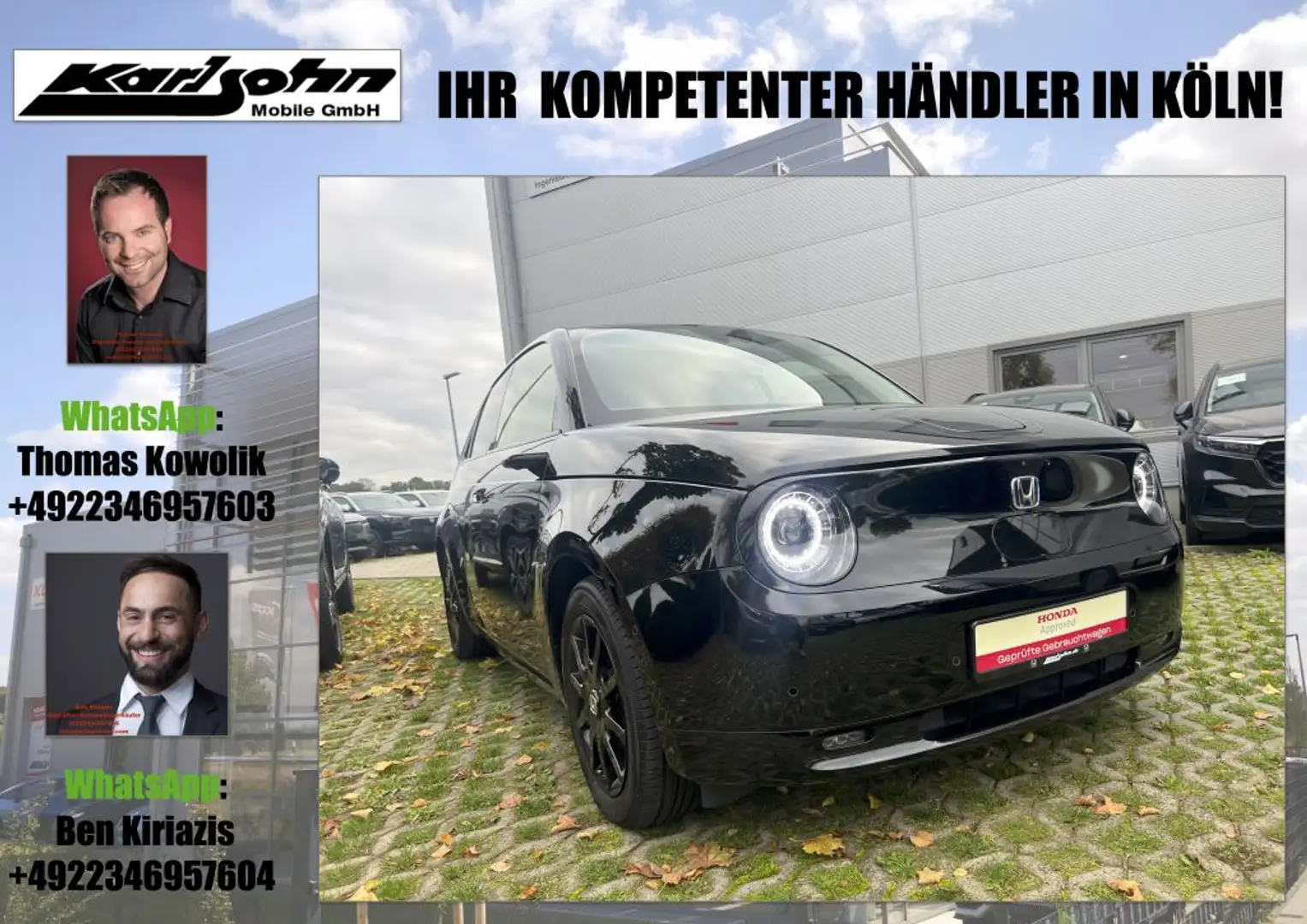 Honda e Advance-Paket Schwarz - 1