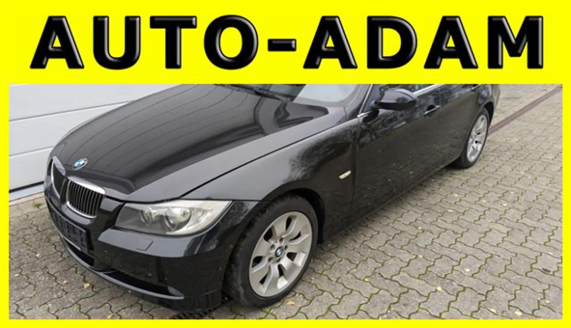 BMW 325 d Limousine*137.335 Km Scheckheft*1 Hand* Schwarz - 1