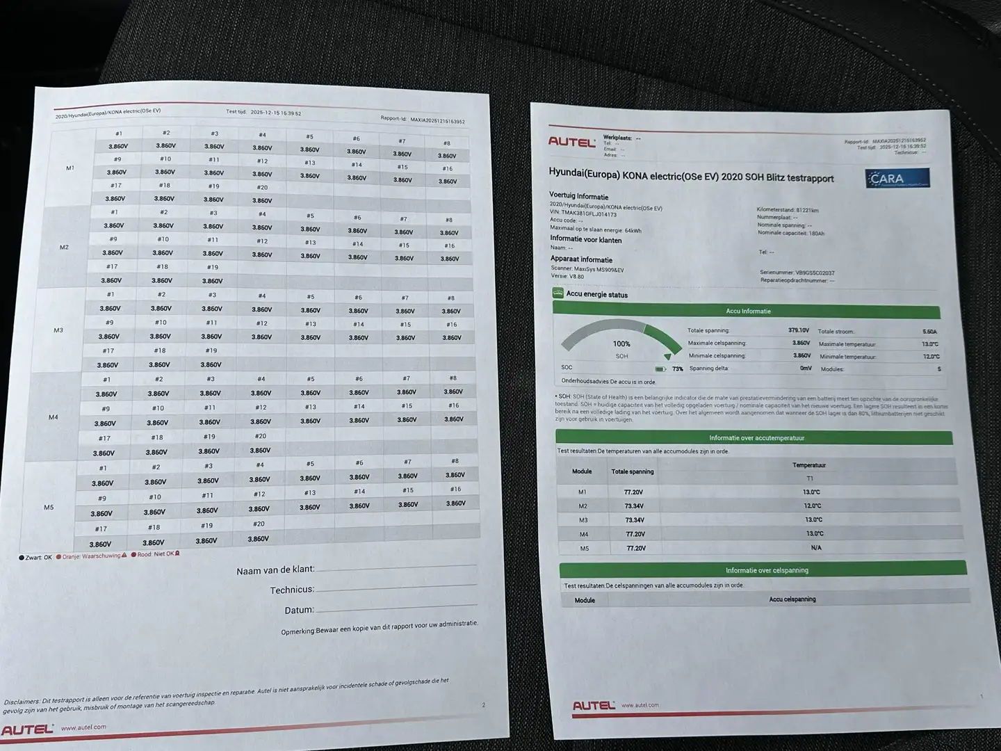 Hyundai KONA EV Fashion 64 kWh VAN: 19.900,- VOOR: 17.877,- UW Schwarz - 2