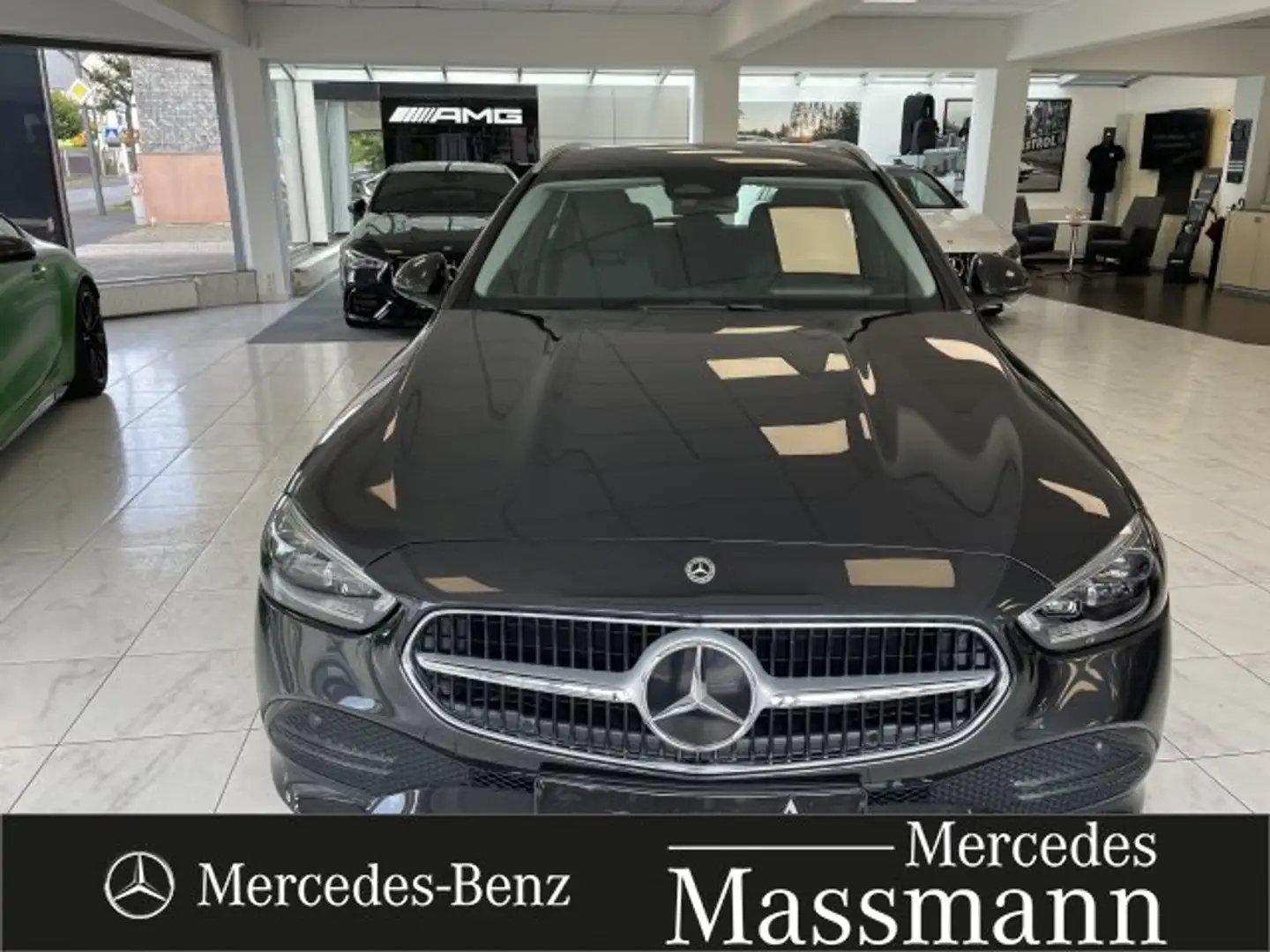 Mercedes-Benz C 220 C 220 d T-Modell Avantgarde AHK Digital Light Navi Grau - 2
