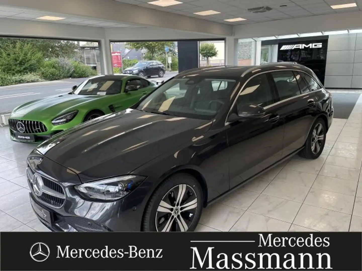 Mercedes-Benz C 220 C 220 d T-Modell Avantgarde AHK Digital Light Navi Grigio - 1