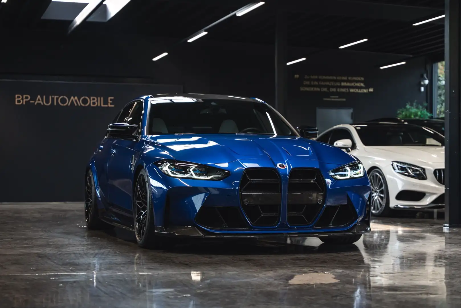 BMW M3 M3 Limousine G80 Blau - 2