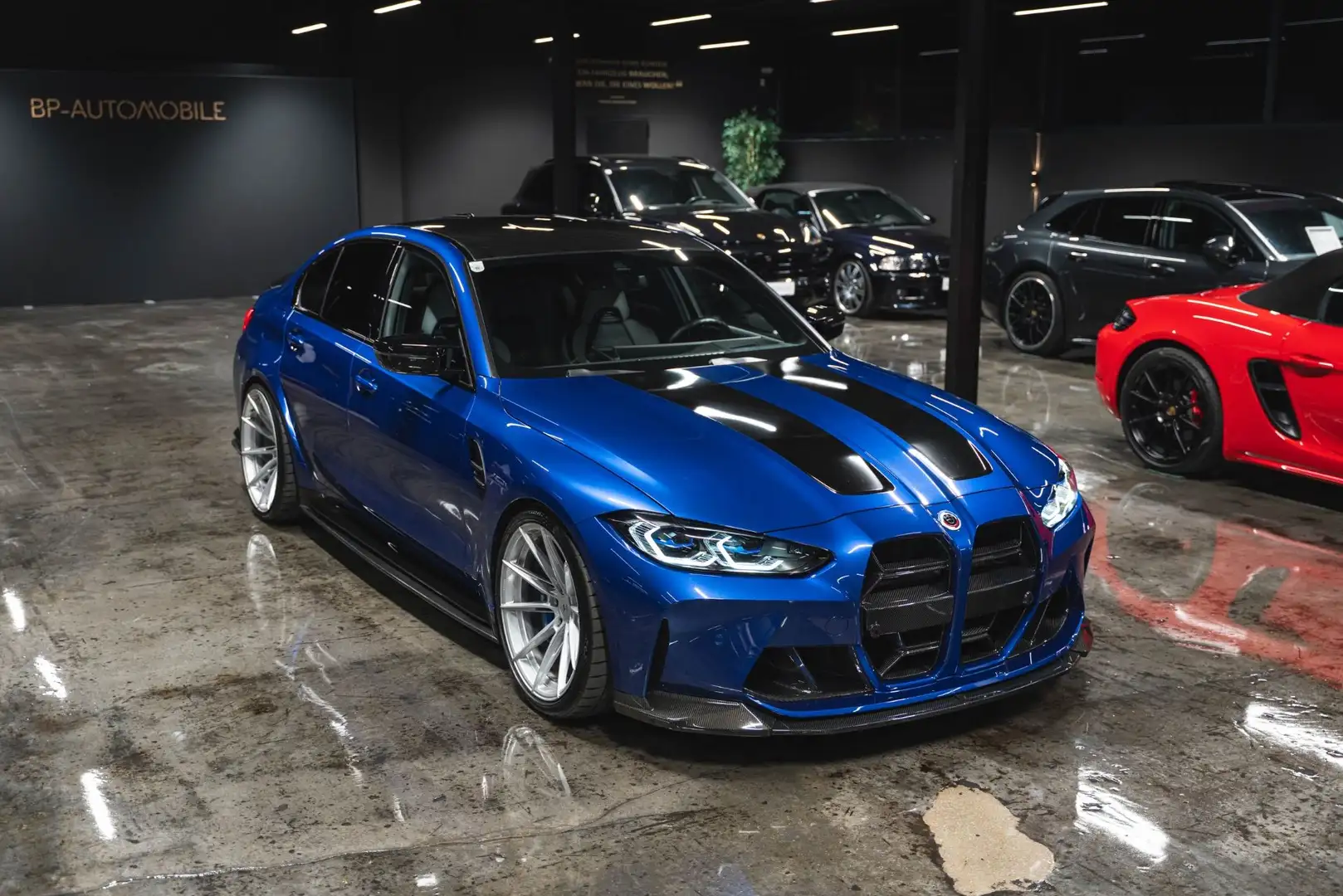 BMW M3 M3 Limousine G80 Blau - 2