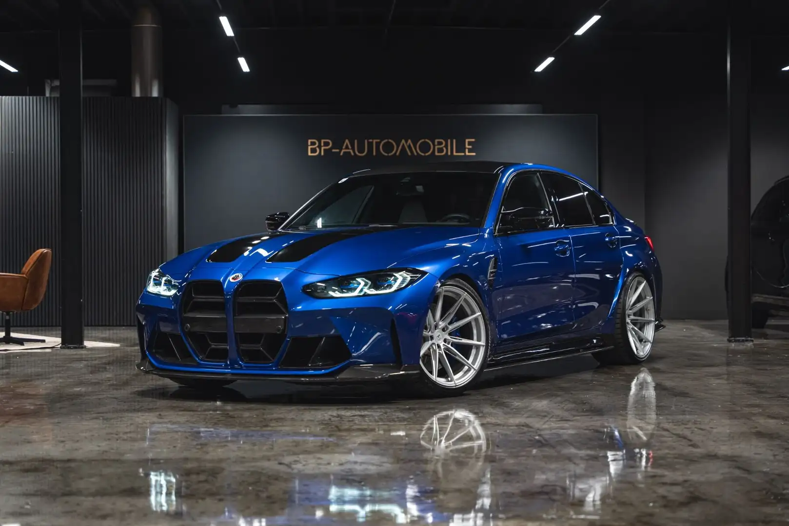 BMW M3 M3 Limousine G80 Blau - 1