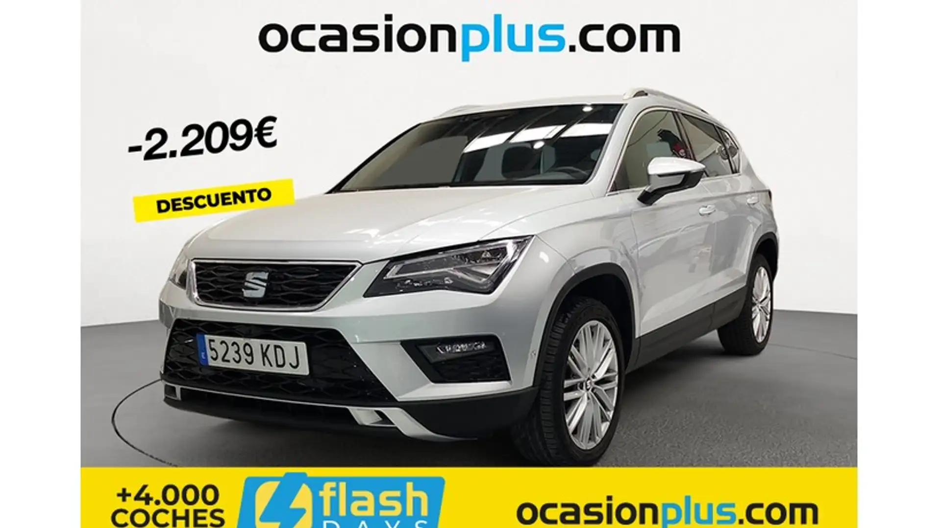SEAT Ateca 1.4 EcoTSI S&S Xcellence DSG7 Plateado - 1
