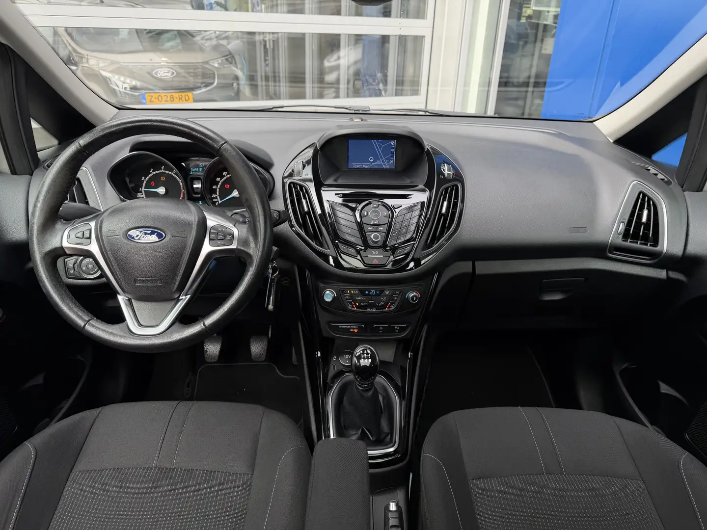 Ford B-Max 1.0 EcoBoost 125 PK Titanium | Panorama dak | Stoe Grijs - 2