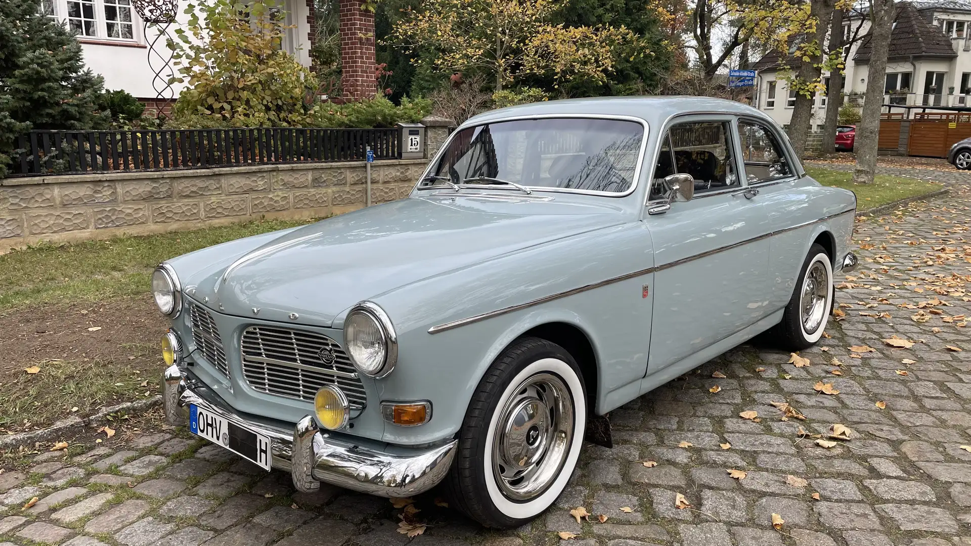 Volvo Amazon P122S mit Overdrive Blau - 1