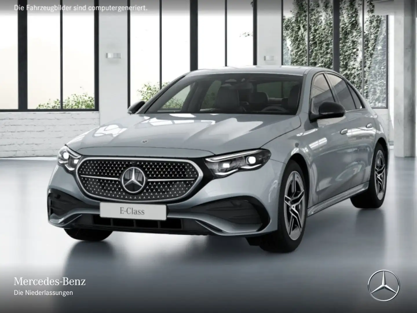 Mercedes-Benz E 200 AMG 360° Distr. Night Spurhalt-Ass Totwinkel Silber - 2