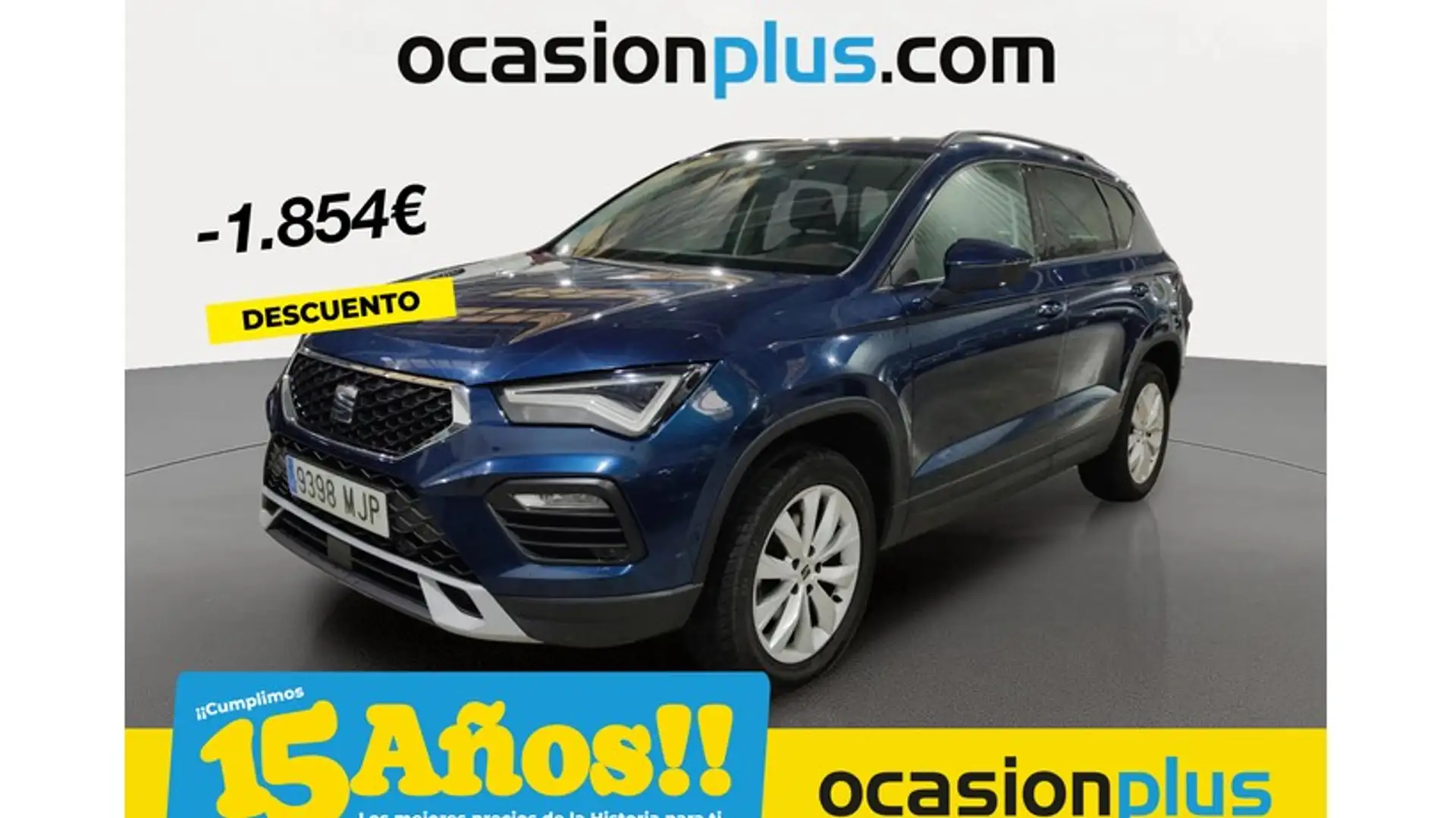 SEAT Ateca 1.5 EcoTSI S&S Style XM Bleu - 1